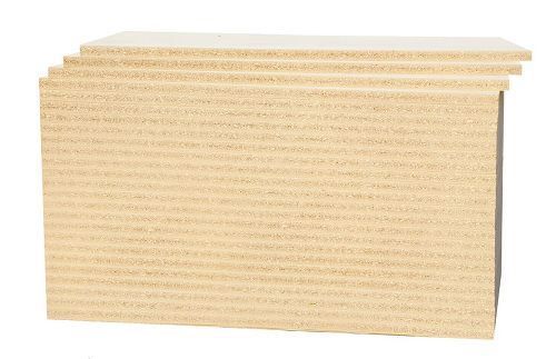 What is the effect of moisture content on particleboard products